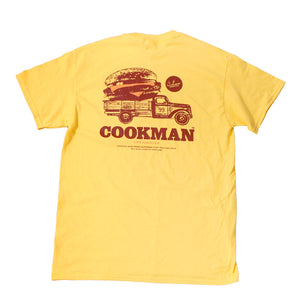 Cookman T-shirts - Burger truck : Yellow