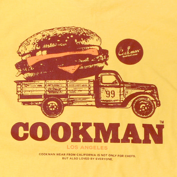 Cookman Tees - Burger truck : Yellow