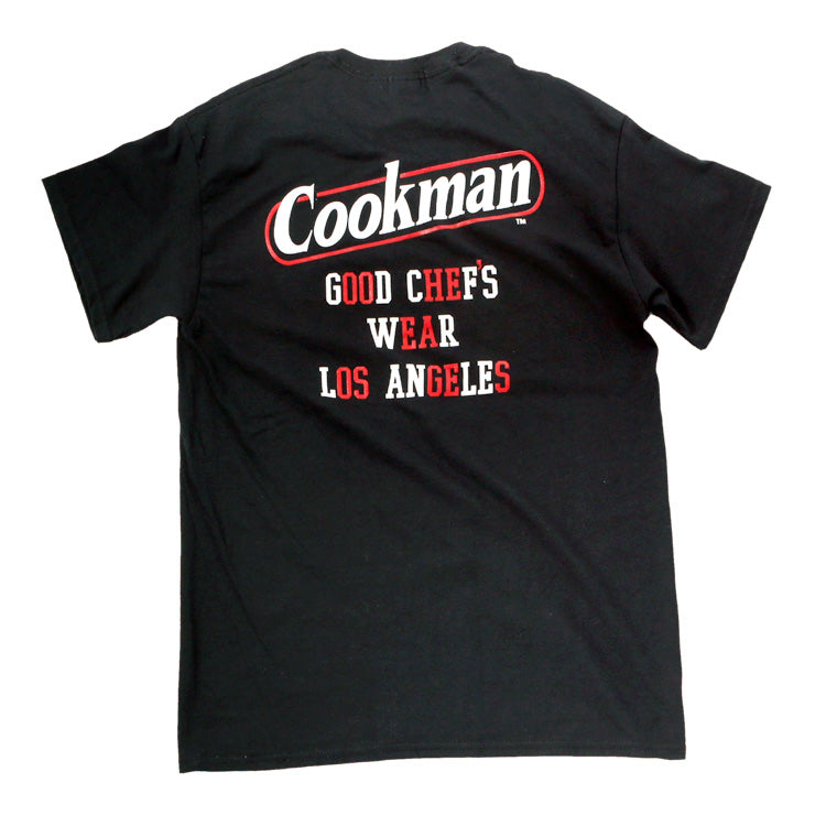 Cookman Tees - Tape logo : Black