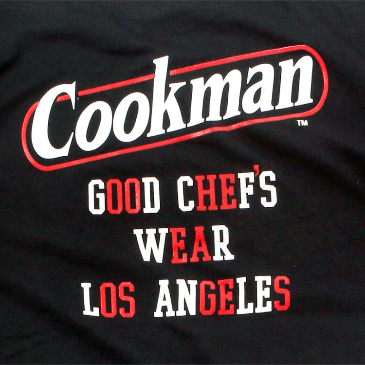 Cookman Tees - Tape logo : Black