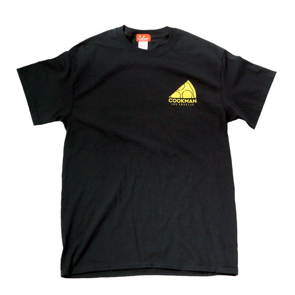 Cookman T-shirts - Pizza - Black