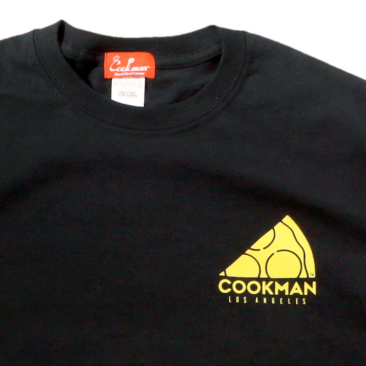 Cookman Tees - Pizza - Black