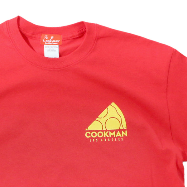 Cookman T-shirts - Pizza - Red