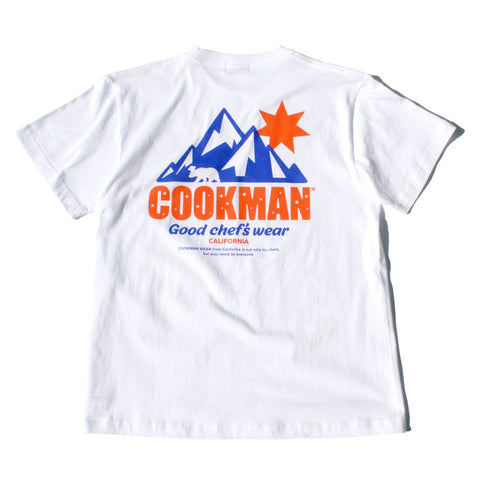Cookman T-shirts - California Bear : White