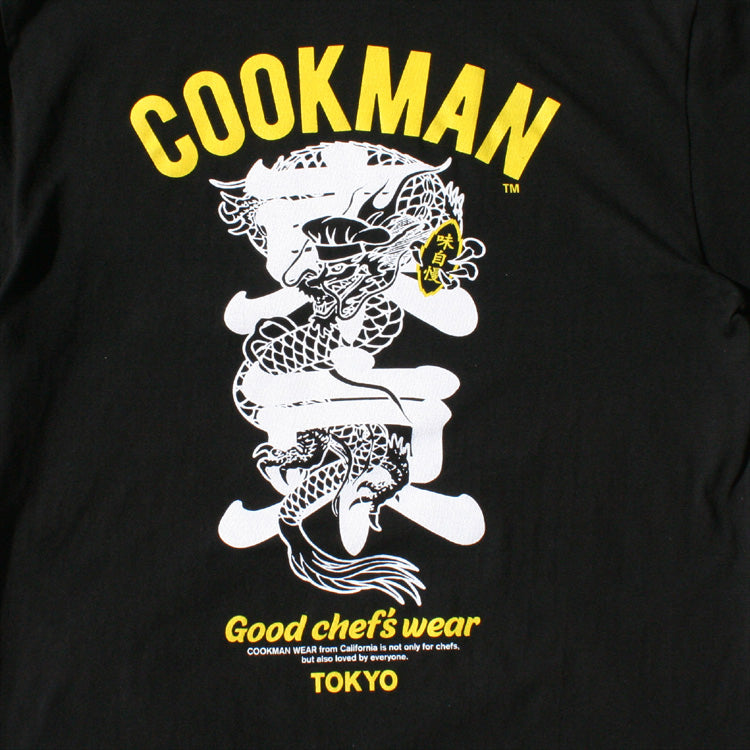 Cookman Tees - Tokyo Dragon - Black