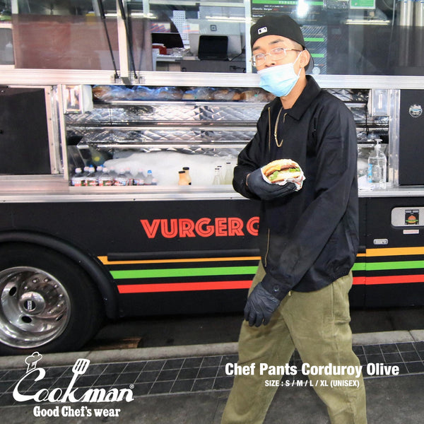 Cookman Chef Pants - Corduroy : Olive