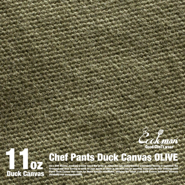 Cookman Chef Pants - Duck Canvas : Olive