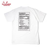 Cookman Tees - Nutrition Facts : White